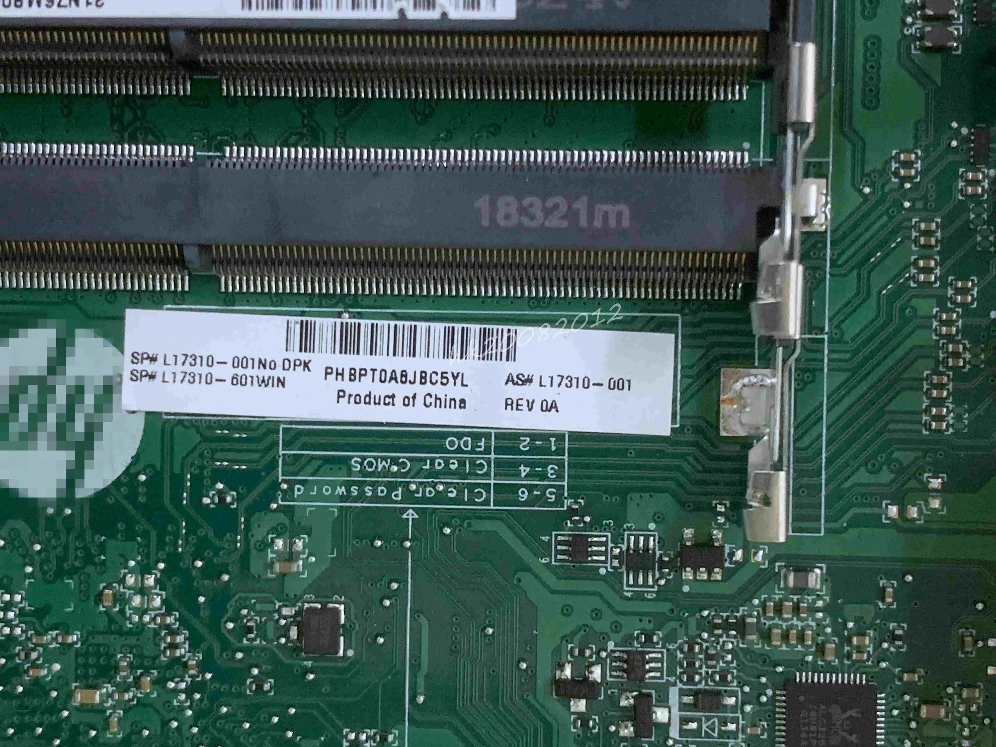 Imagem -03 - para hp Pavilion 24-xa 27-xa Aio Placa-mãe Da0n76mb6e0 L17310001 L17310601 Intel Chipconjunto H370 Soquete Lga1151 Novo