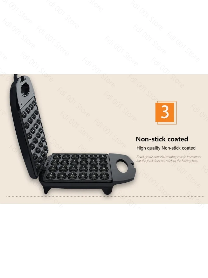 European style large household nut maker nut machine frying pan  cake  sandwich  roaster