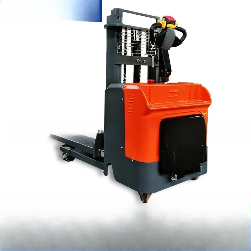 

Stacker Electric Forklift Semi-electric Hydraulic 1.5 Ton Station Stacker Lifting Handling 2 Ton Lifting Loading and Unloading T
