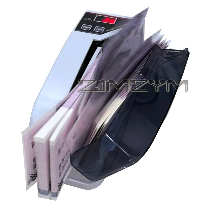 Handy Bill Cash Banknote Counter Money Currency Counting Machine AC or Battery Powered Money Counter/Detector 지폐세는기계