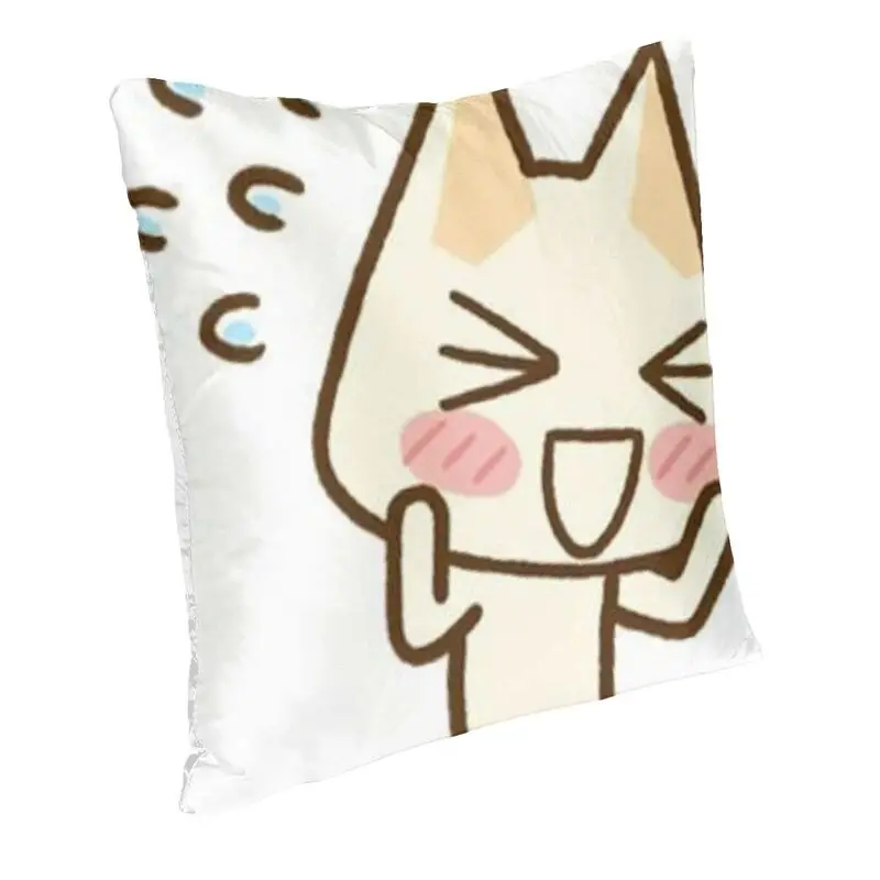 Animated Anime Games Toro Inoue Cat Pillow Home Decorative Fashion Cushion Decoration Salon Square Pillowcase