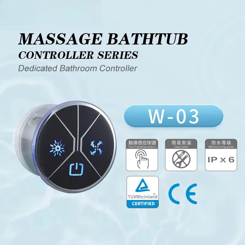Certified Bath Multifunctional Massage Spa Control Panel & Jacuzzi Computer Controller Board System