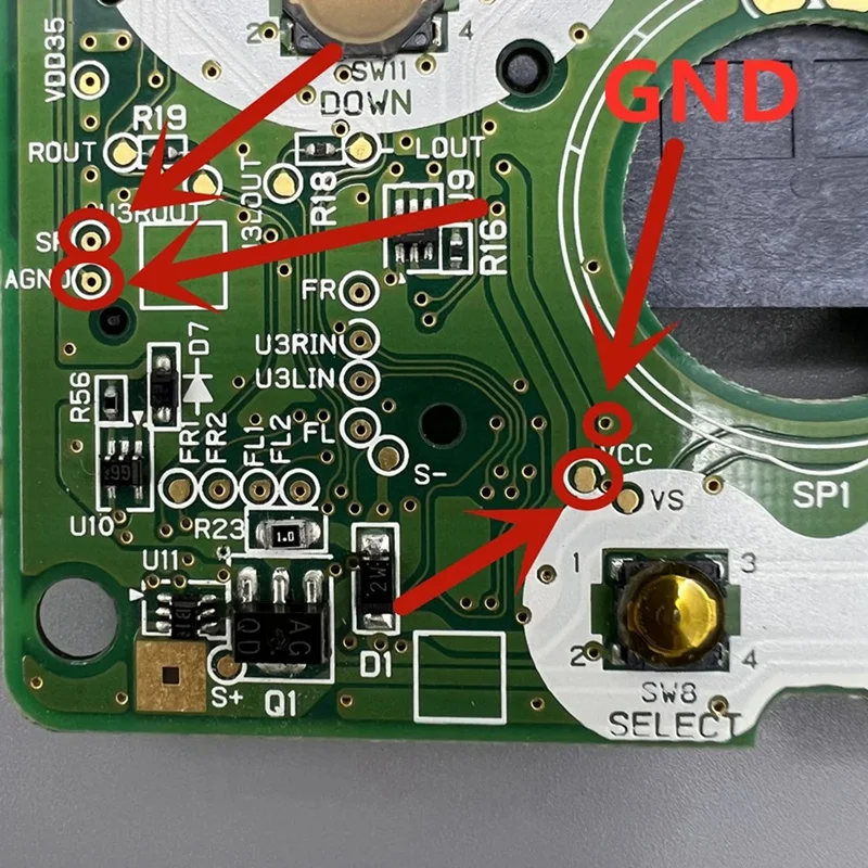 1Pcs Low Power Volume Increased Sound Digital Power Amplifier Module For GAMEBOY ADVANCE SP For GBA SP Sound Amplifier