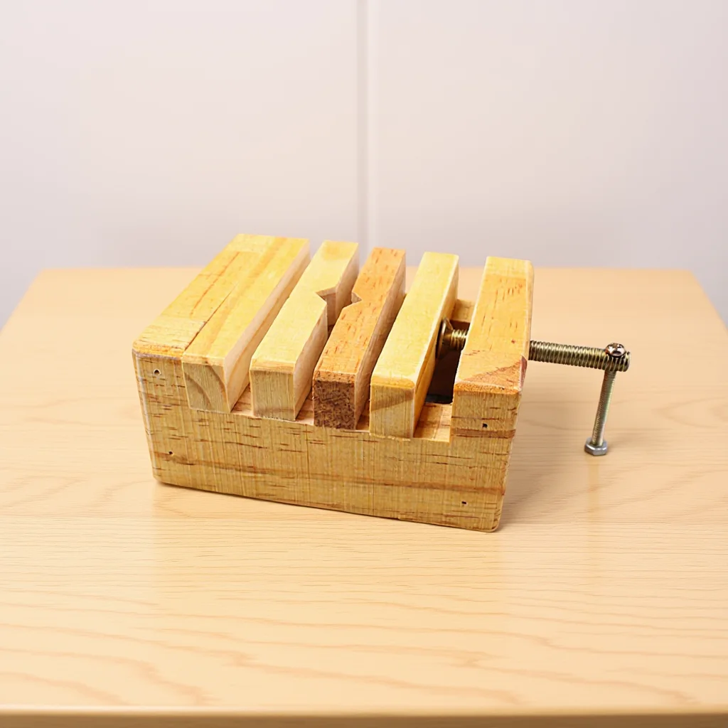 

Seal Carving Bed Solid Wood and Metal Carving Clamp for DIY Chinese Stamp Making Engraving Tool for Artists Hobbyists and