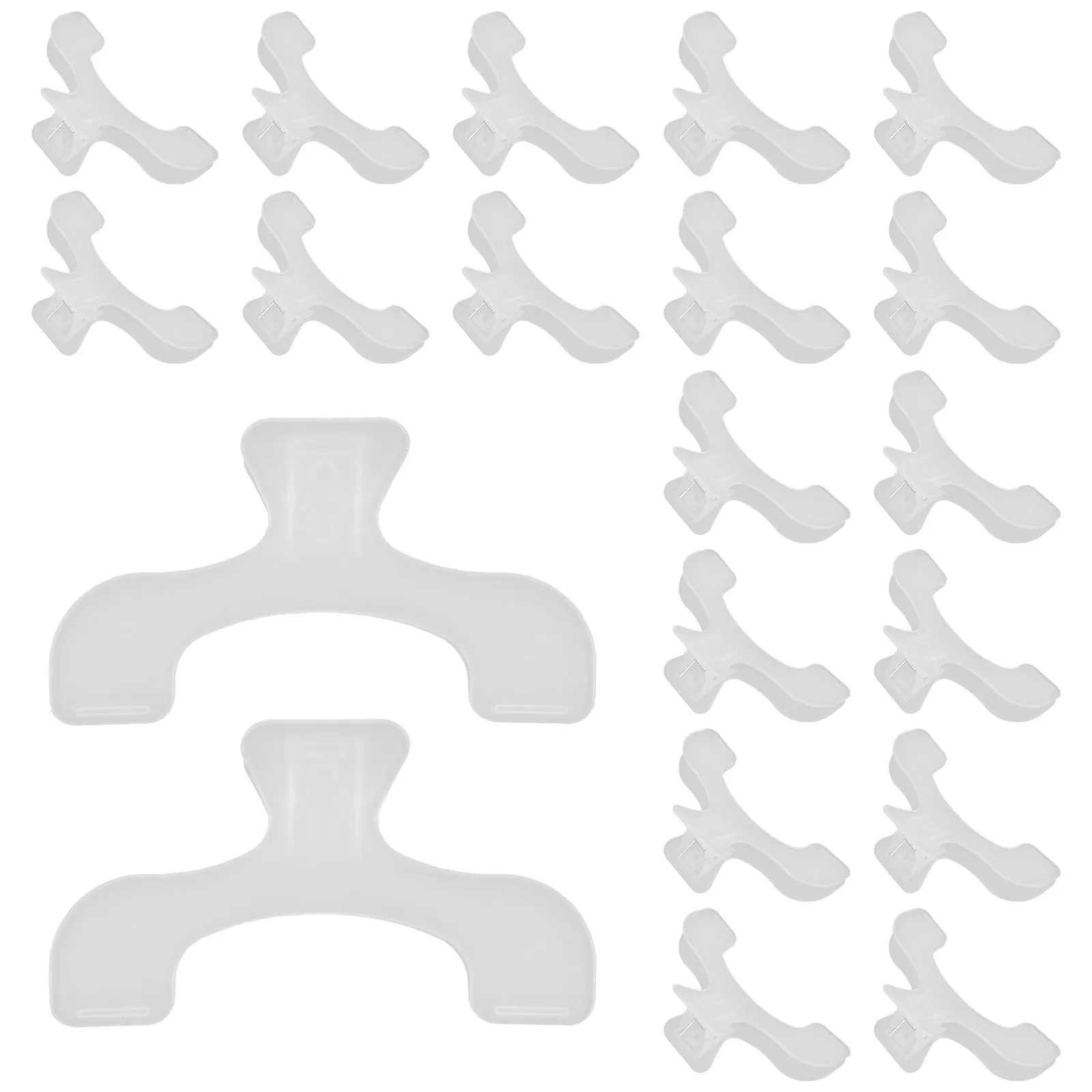 

35 шт. прозрачных легких зажимов для книг, надежных держателей страниц для студентов, учителей, музыкальных книг, для офиса и дома