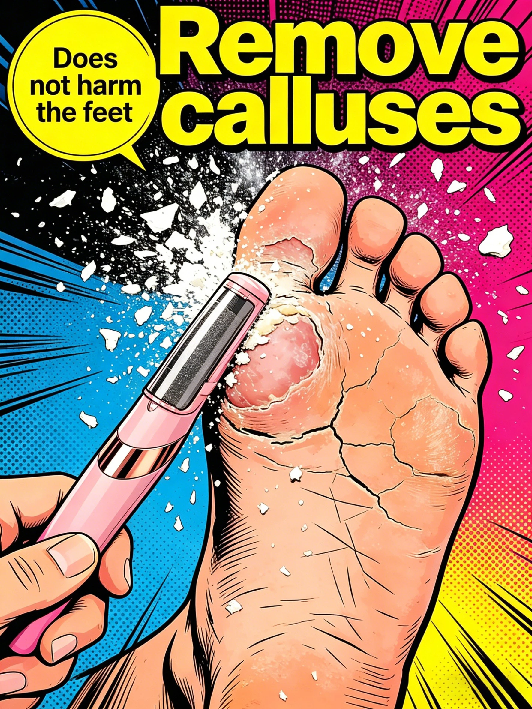 

Electric Callus Remover Cordless Women Men Electronic Foot File Removes Dry Coarse Skin Calluses On Heels Sale