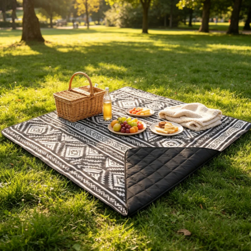 Large Ethnic Style Picnic Mat  - огляд і ціна Outdoor Camping Mats Large