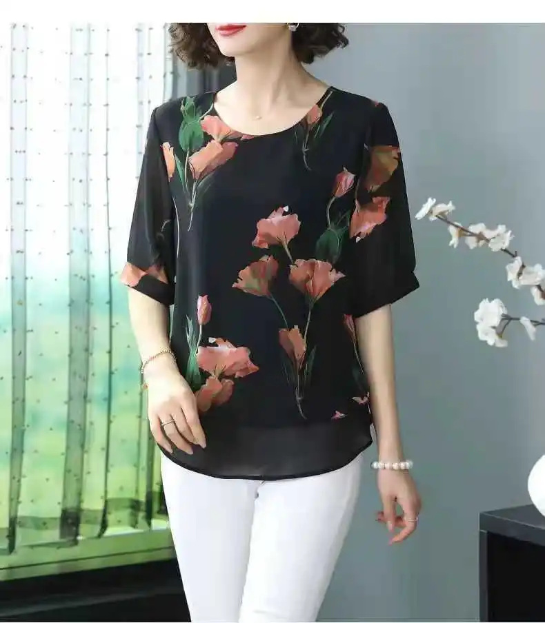 Thumbnail 2 - #55 Chiffon Blouse Tops List of Top Picks