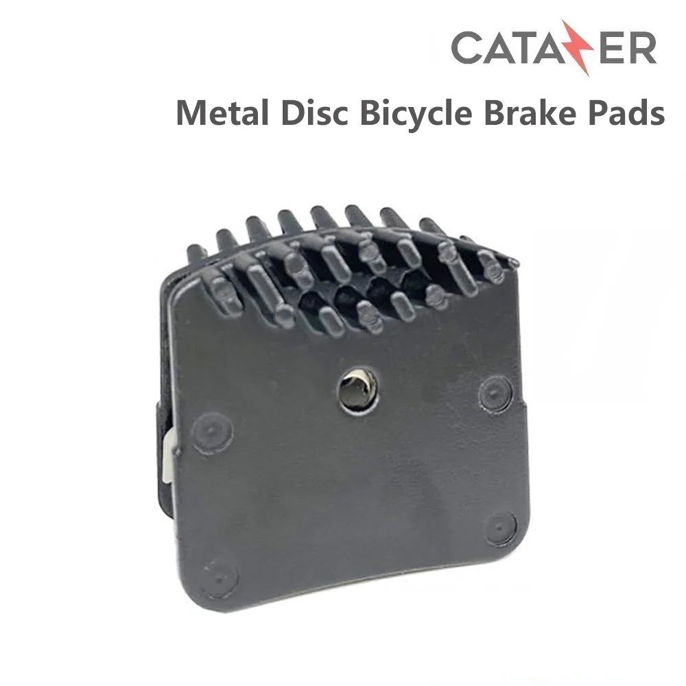 CATAZER Bicycle Disc Brake Pads Bicycle Hydraulic Metal  Bicycle Accesorios Suitable for 4 Piston XT M820 M640 M6120,1 Pairs