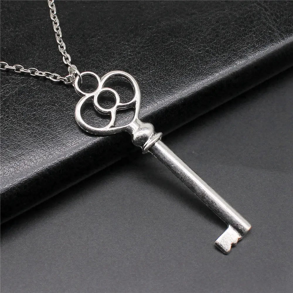 1pcs Key Necklace Women Accesories Jewelry And Accessories New In Chain Length 43+5cm