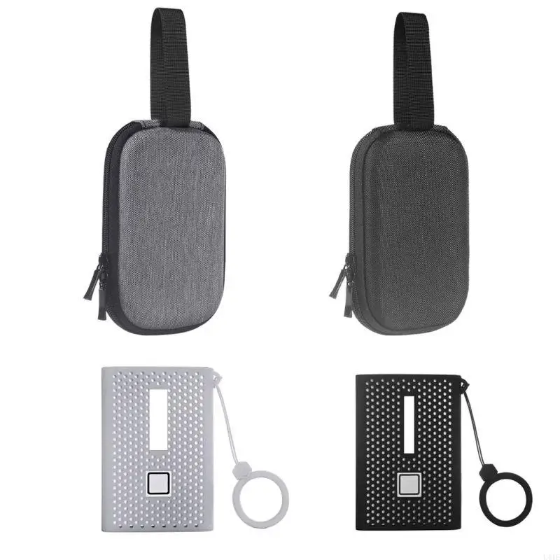 

L41E HDD Travel for Case Storage Bag with Silicone SSD Cover Holder for T7 for Touch