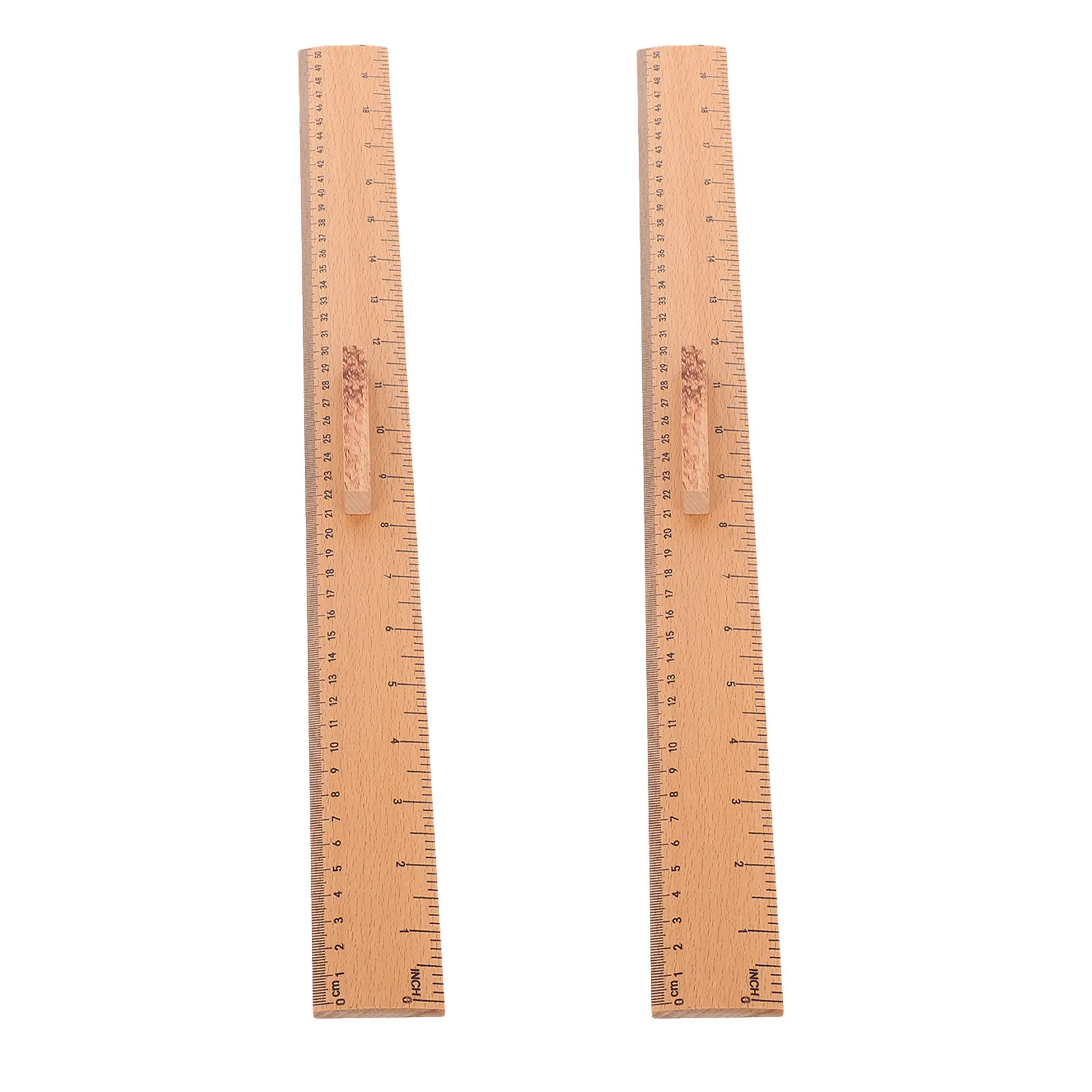 

2 шт. деревянных линеек с двойной шкалой (сантиметры и дюймы) для шитья, пошива одежды, кройки и шитья, работы с тканью, квилтинга