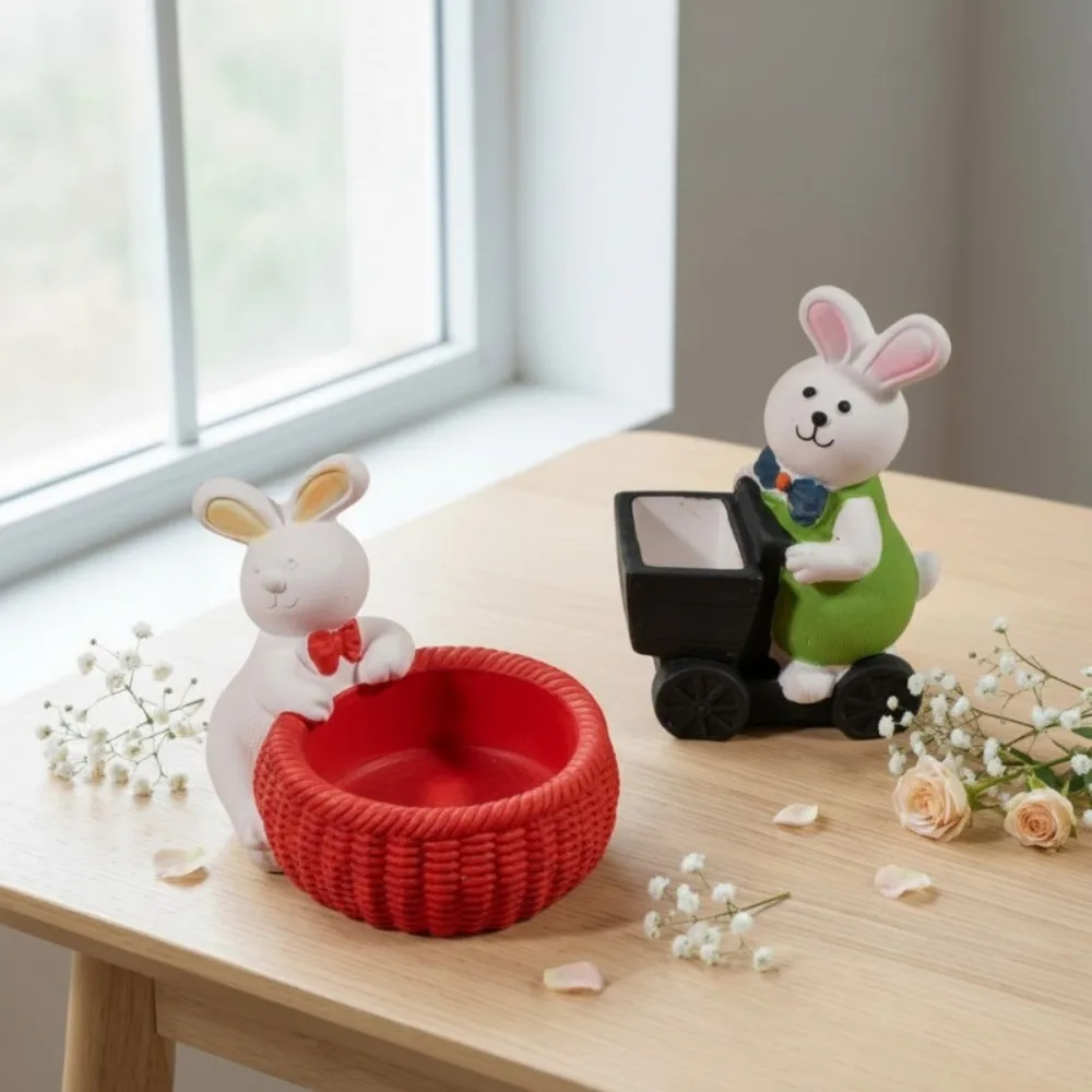 

Top Quality Resin Silicone Mold for Easter Cute Bunny Flower Pot Bunny Outdoor Succulent Plant Pot Mold,Craft Garden Making Mold