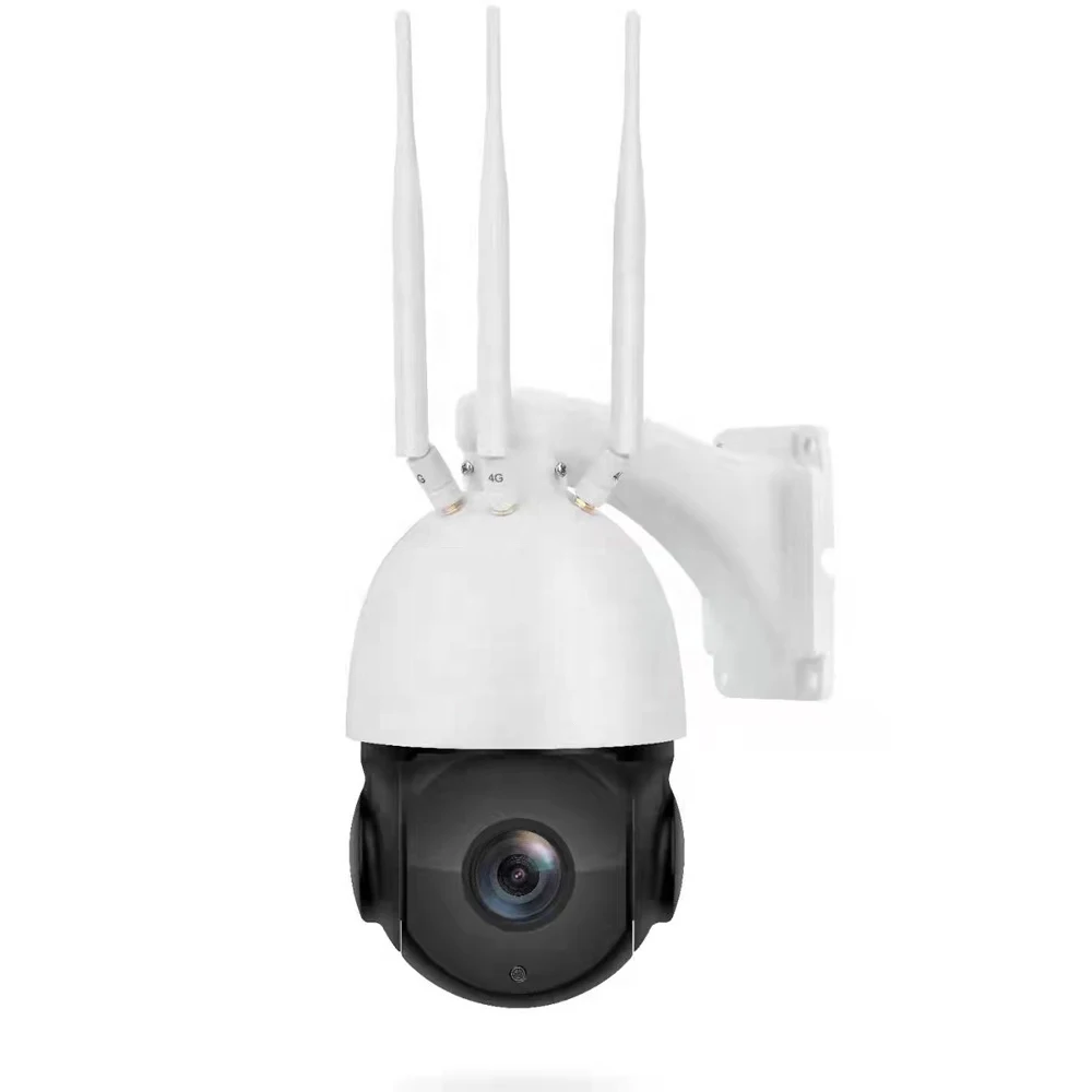 hot 4K 8MP 4G Ptz Camera  Wireless Speed Dome Ai Humanoid Tracking Two Way Audio Wireless Security Camera Factory Sales Directly