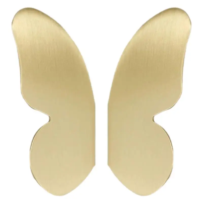 1 Pair Aluminum Alloy Butterfly Cabinet Door Handle Art Simple Home Hardware Dressing Table Wardrobe Furniture Drawer Handle