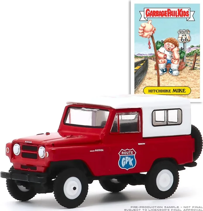 

1:64 1965 Nissan Patrol Garbage Can for Kids - Nissan Patrol Advanced Collection Ornament Car Models