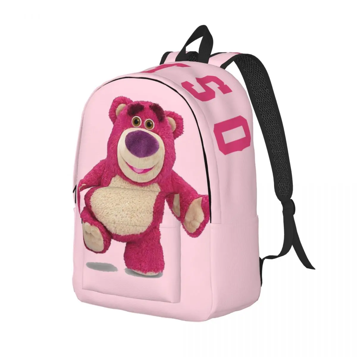 Fashionable Cute Bear Storage Bag For School Large Capacity Disney Toy Story Lotso For Men Women Storage Bag Gift