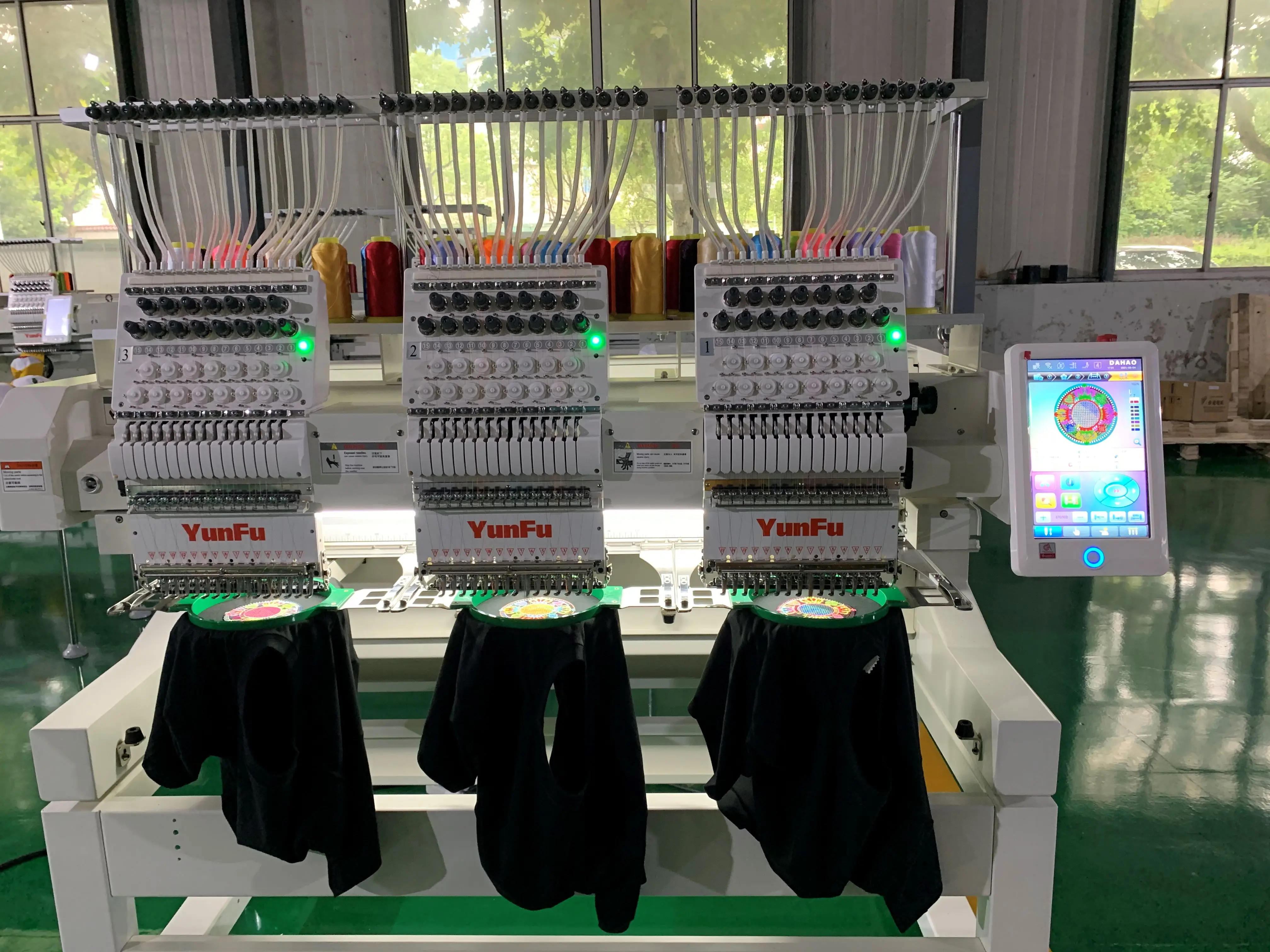 Recommend 3  Head Mini Cheap Hat Computer Embroidery Machines for Sale