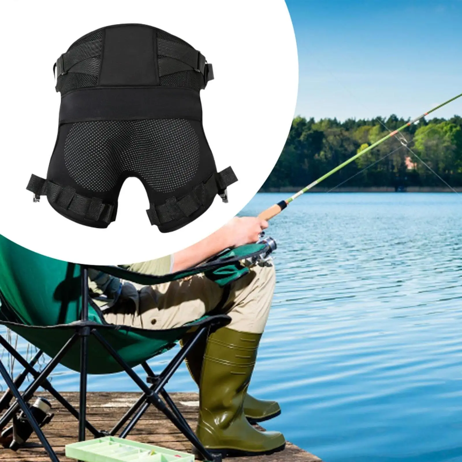 Fishing Seat Pad Comfortable Fishing Cushion for River Ice Fishing Equipment