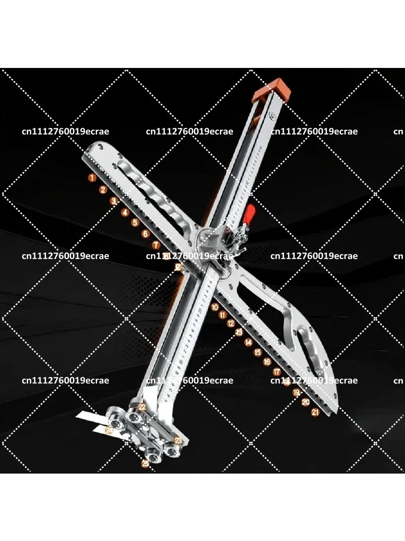 Foldable Gypsum Board Cutting Tool High Precision Woodworking Tool for DIY Projects
