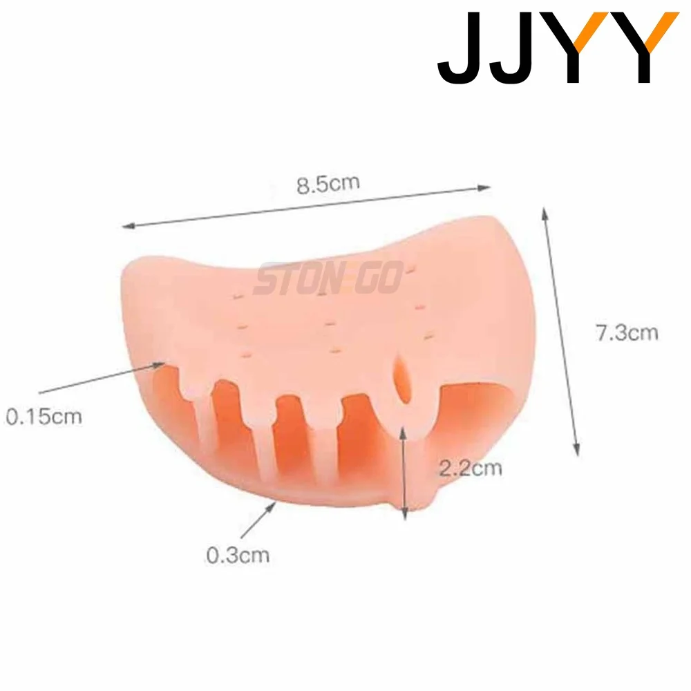 Siliconen Teenseparators voor Bunion Relief Hallux Valgus Corrector Voetverzorging Pads 1 Paar Stijltangen Nail Care Tools