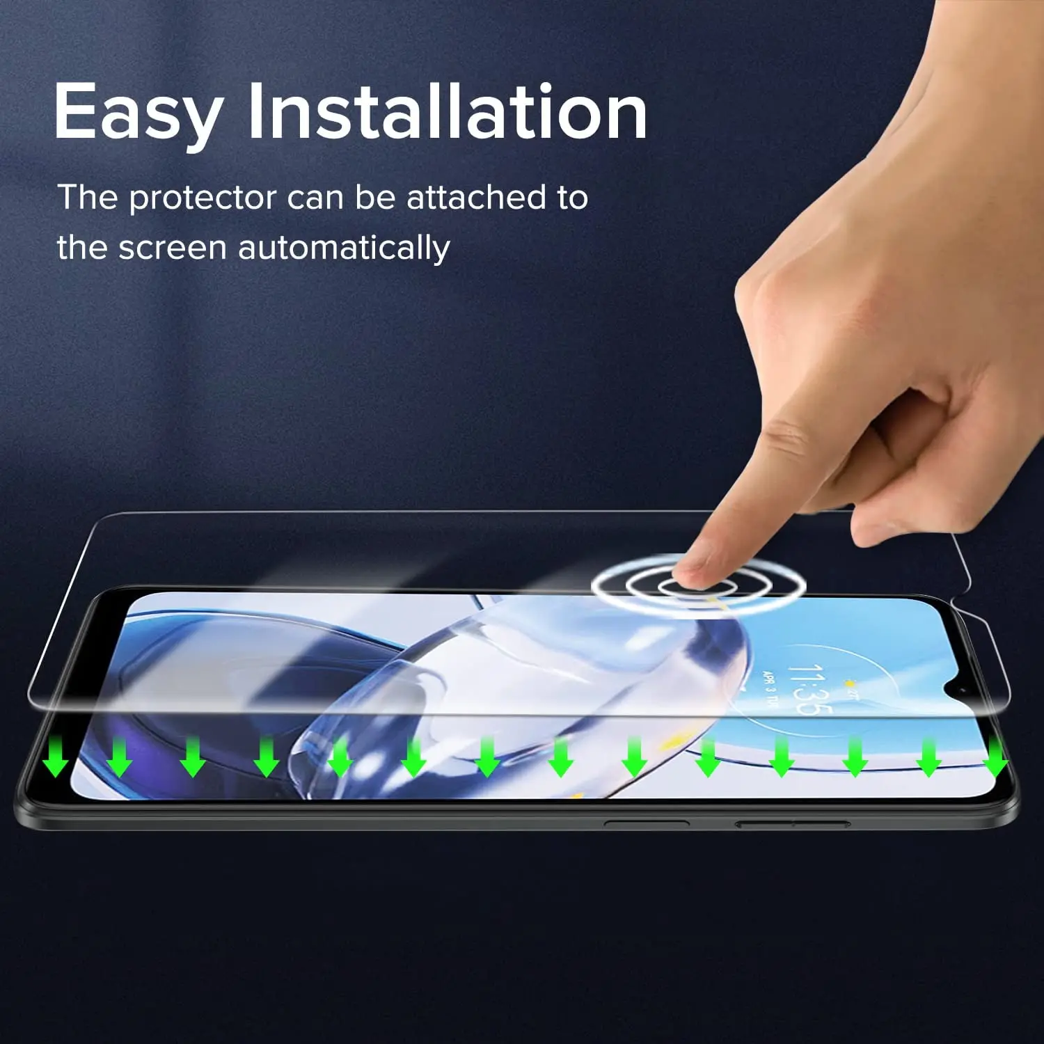 Vidrio Protector de pantalla para Vivo Y35 piezas, película de vidrio templado, 2/4 Y35-5G