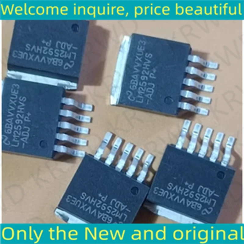 5PCS LM2592HVS-ADJ New and Original IC LM2592HVS-ADJ/NOPB LM2592HVS-ADJ LM2592HVS-ADJ/NOP TO263