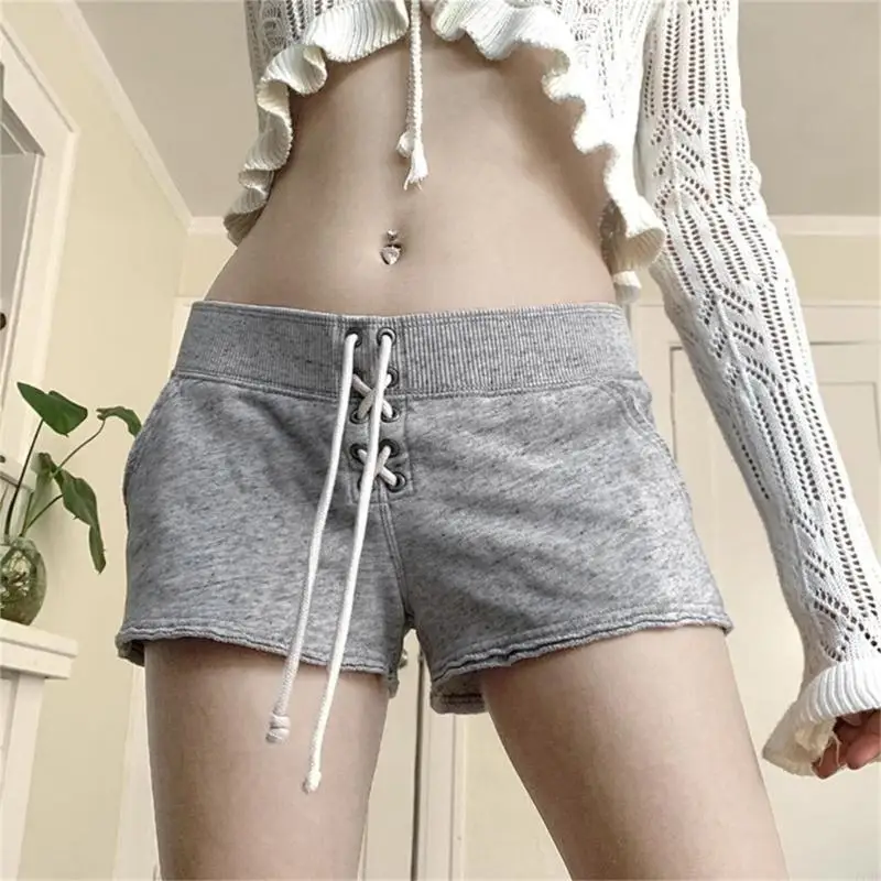 77HE Short survêtement d'été pour femmes, élastique, taille haute, Short d'athlétisme, gymnastique, d'entraînement,