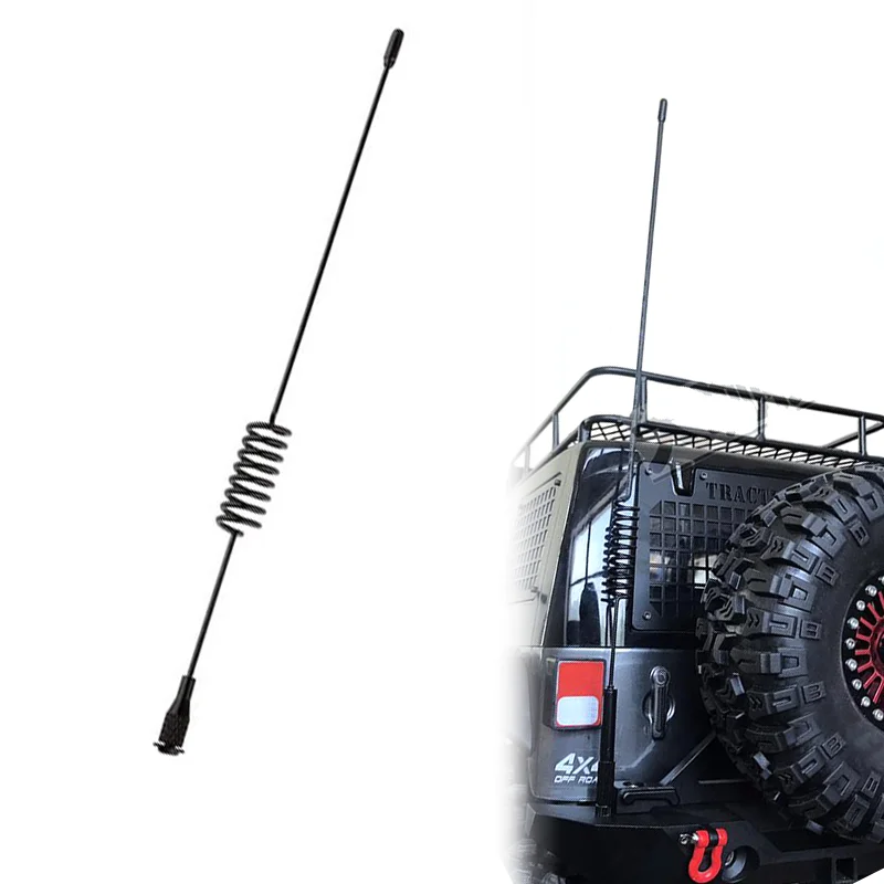 Metal Simulated Antenna Decorate for 1/10 RC Crawler Car Traxxas TRX4 Defender TRX6 AXIAL SCX10 II 90046 RC4WD D90 Diy Parts