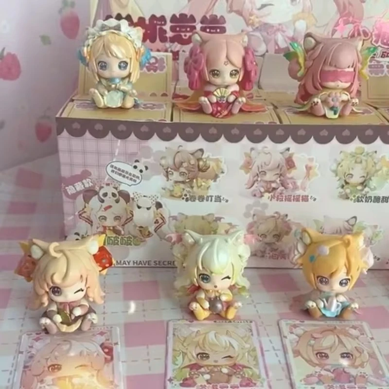 

Cat Moni Kitten Office Series Blind Box Фигурка Mystery Box Cute Kitten Doll Сумка-сюрприз для девочки Подарок на день рождения Игрушка Caja Misteriosa