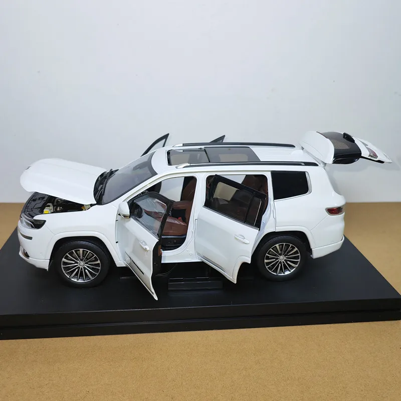 Diecast in scala 1:18 GAC FICA Jeep Grand Commander modello di automobile in lega giocattolo da collezione regalo souvenir display ornamenti