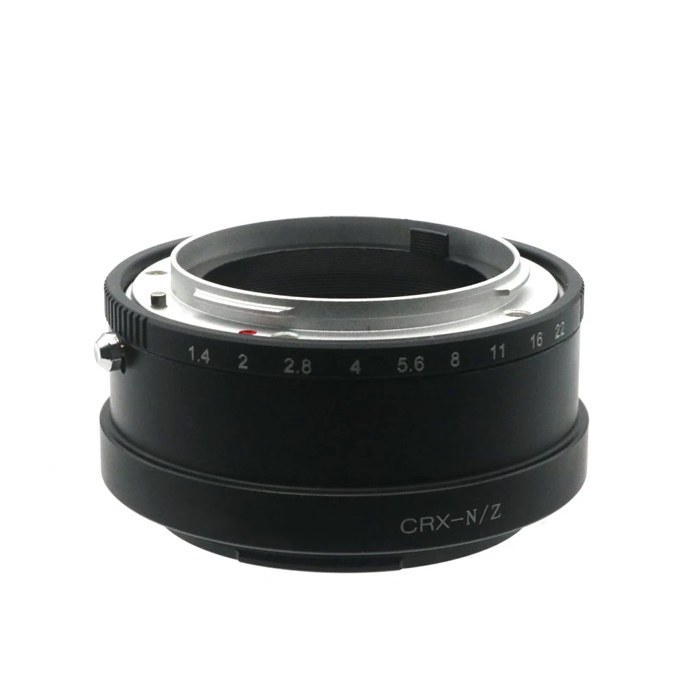 LinGo Camera Lens Adapter Ring CRX-NIK Z Mount Adapter Ring For Contarex CRX Lens and For Nikon Z Mount Camera Accessories