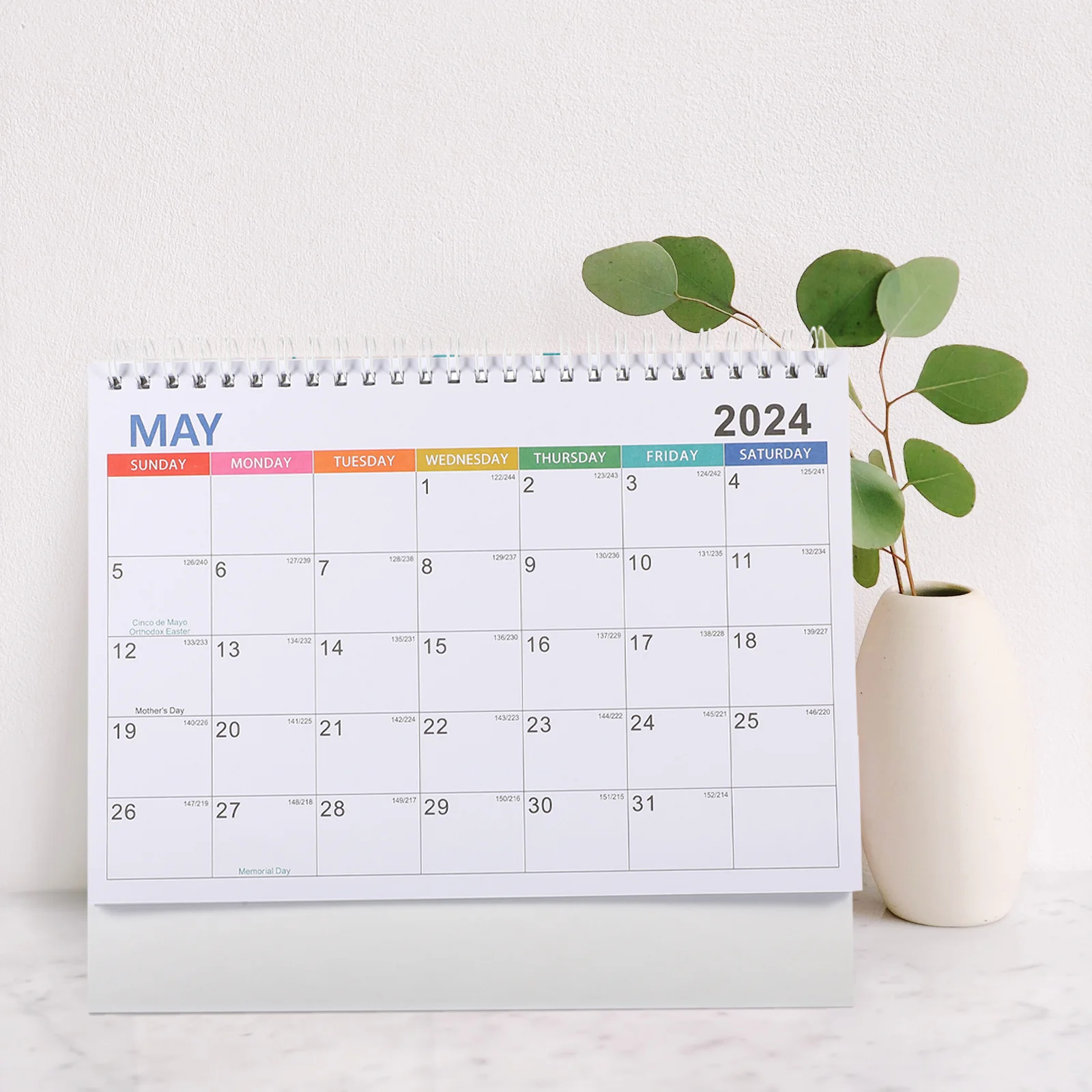 

Креативный бумажный настольный календарь, нежный стоячий стиль, домашний офис, месяц, украшение рабочего стола, календарь, аксессуары для дома