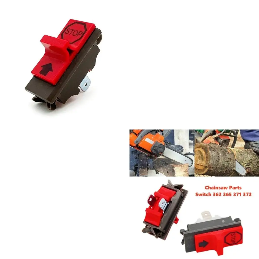  OnOff Switches for Husqvarna365 371 372 Chainsaw Garden Power Tool Accessory