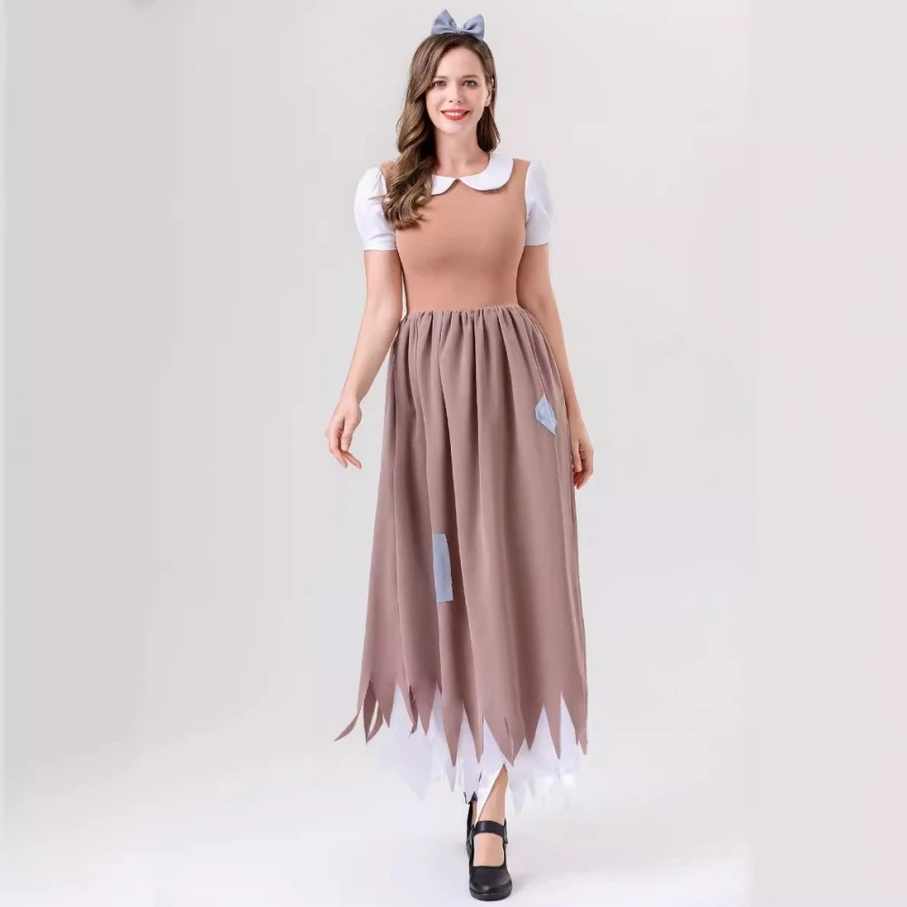 Adulto loween empregada dr fada t s trajes neve branca princ dr roupas tradicionais chinesas femininas
