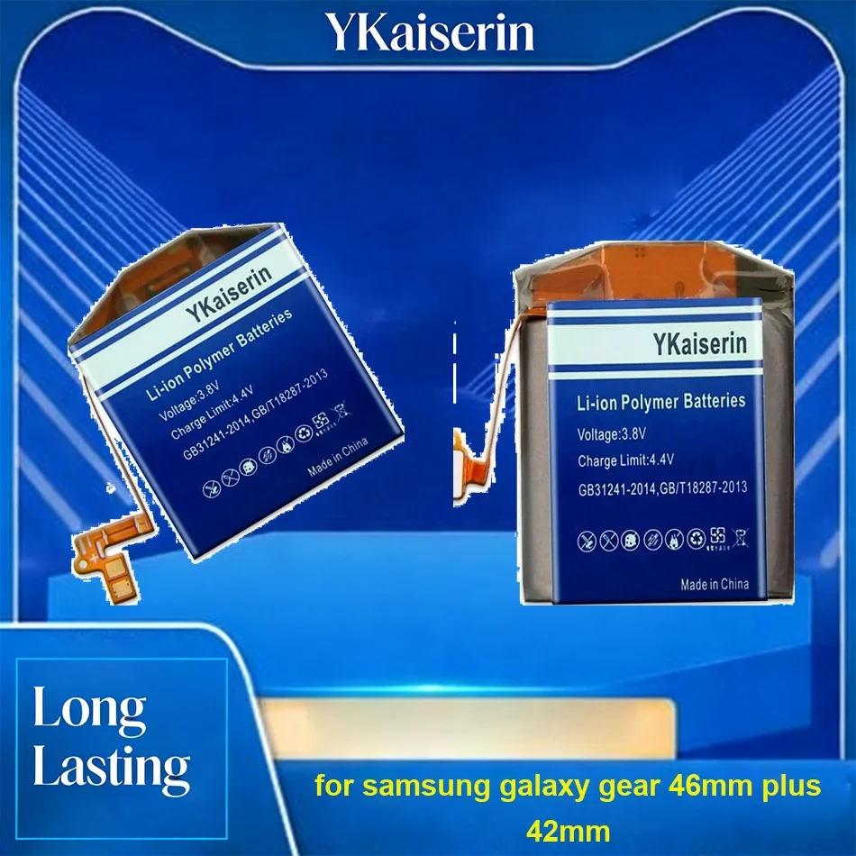 Watch Battery Long Lasting EB-BR810ABU EB-BR800ABU EB-BR170ABU 1200-1500mAh For Samsung Galaxy Gear 46MM Plus 42MM