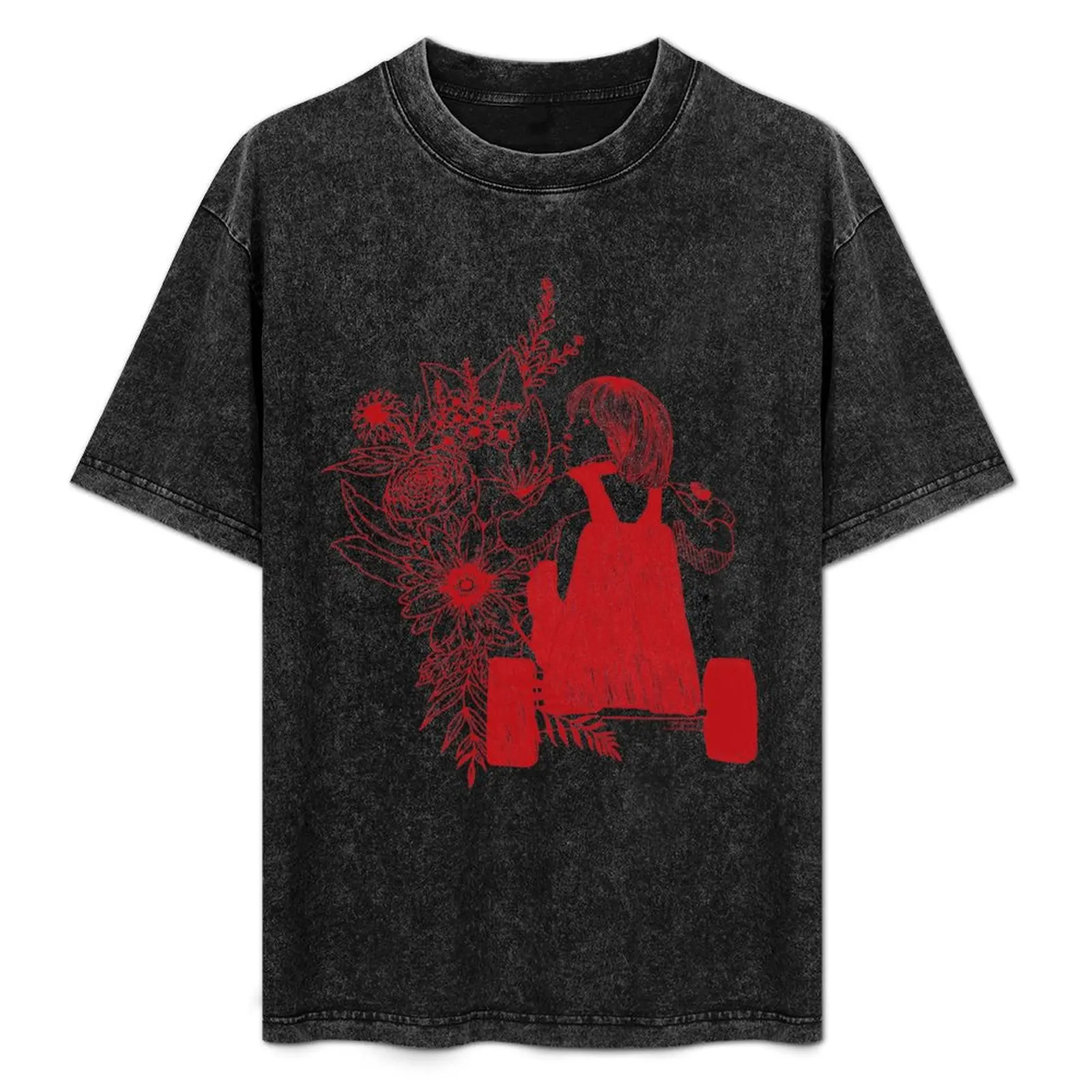 

Red ballpoint Danny Torrance T-Shirt Festival Party Tee Top