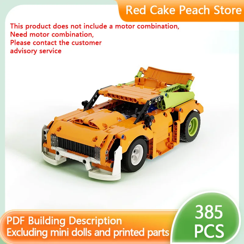 

Модель скоростного гоночного автомобиля MOC, строительные кирпичи 4x4, высокопроизводительные гоночные модульные технологии, детские праздничные подарки, сборные игрушки