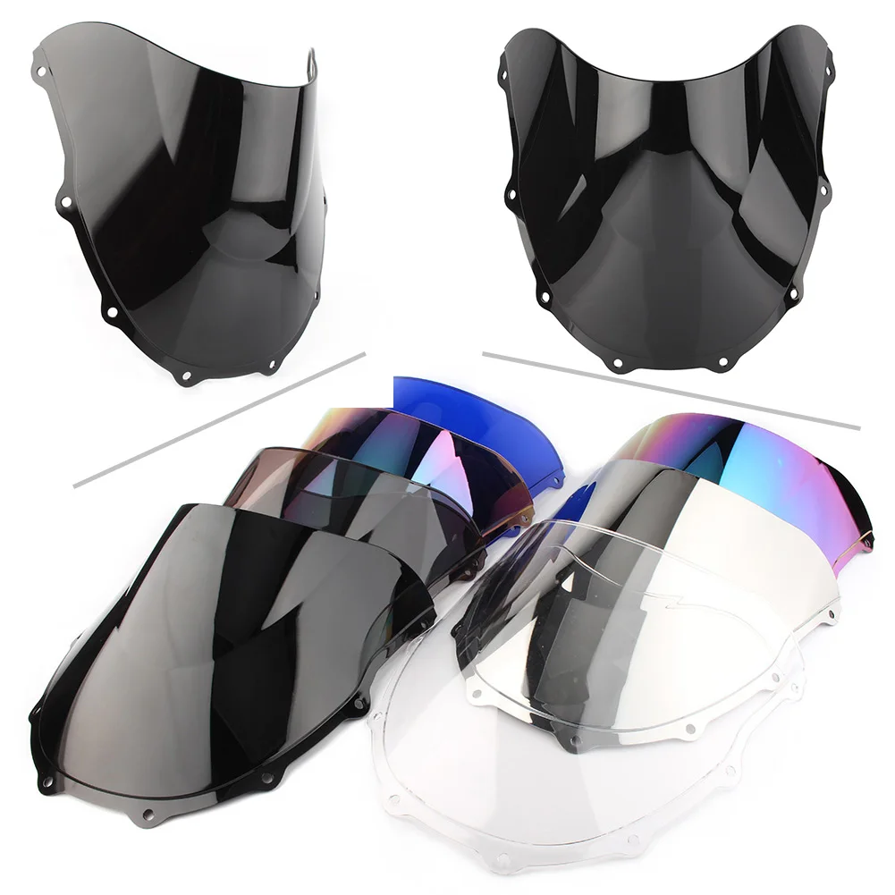 

ZX-7R 1996-2003 Motorcycle Windscreen Windshield For Kawasaki Ninja ZX7R 1996 1997 1998 1999 2000 2001 2002 2003 ABS Plastic