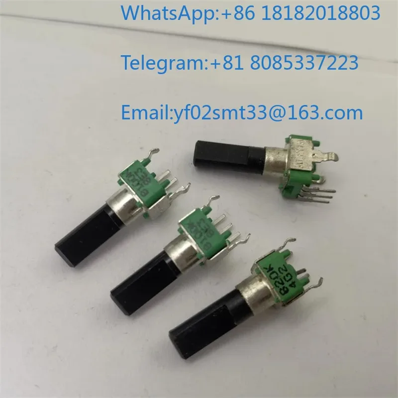 RV09BCF Vertical Single Potentiometer B20K B100K 18MM Shaft -10Pcs