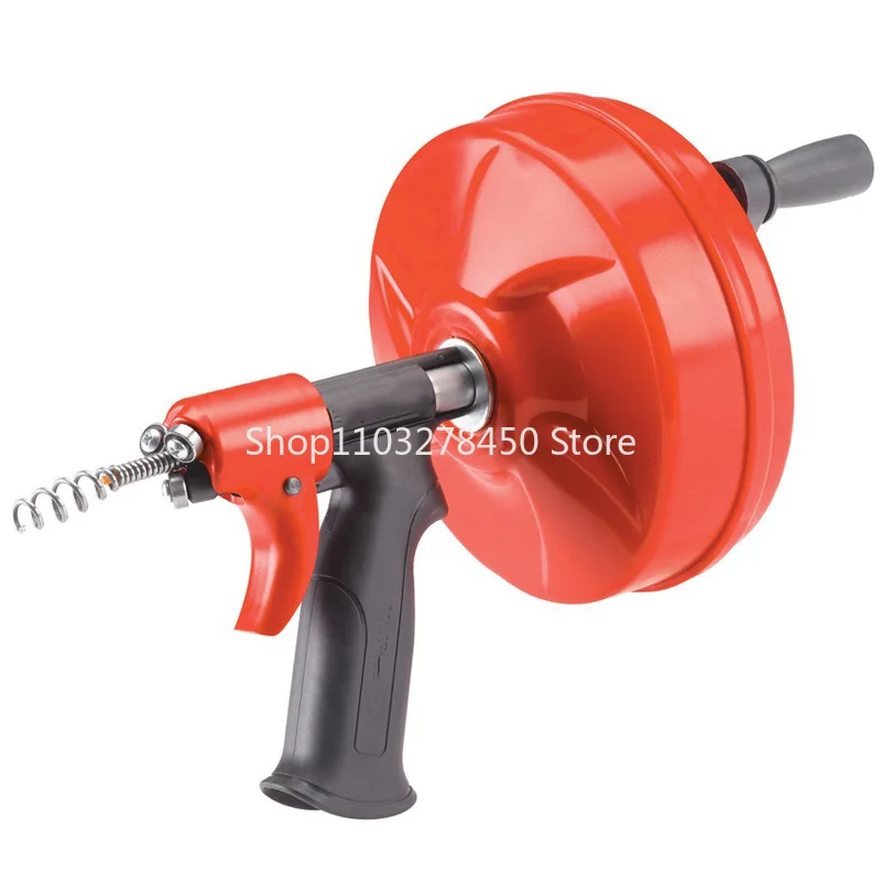 Manual Electric Tool Manager Domestic Toilet Floor Drain Blocked Multifunctional Sewer Kitchen and Toilet Dredge