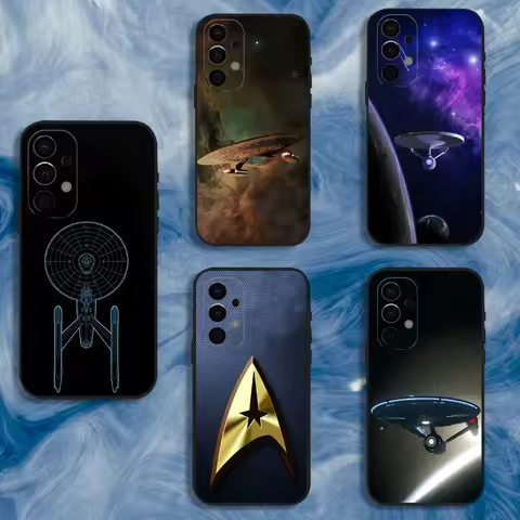 Star T-Trek tv Phone Case For Samsung S25,S24,S21,S22,S23,S30,Ultra,S20,Plus,Fe,Lite,Note,10,9,5G Black Cover