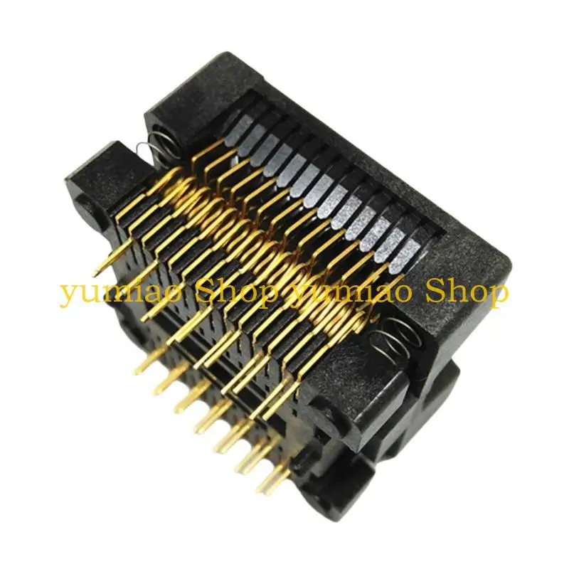 587B SOP28 to DIP28 Burn-in Socket 300mil Chip Test Socket Ots28-1.27 SOP28 to DIP28
