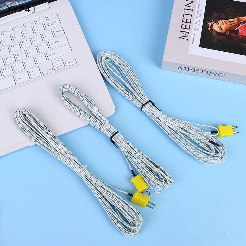 0.5M-10M K Type  Line Test Length Wire Temperature Thermocouple Sensor Probe Tester Line Multimeter Tester Line〔YY24〕