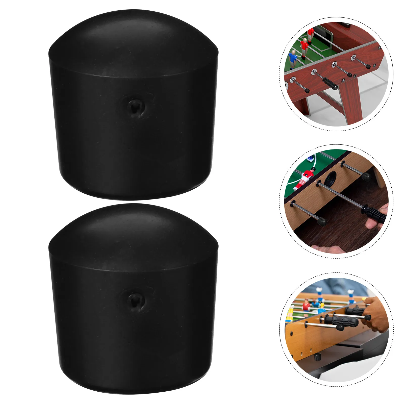 

16Pcs Foosball Table Rod End Caps 16Mm Resistant Plastic Tip Covers Universal Foosball Rod Replacement Parts Safety