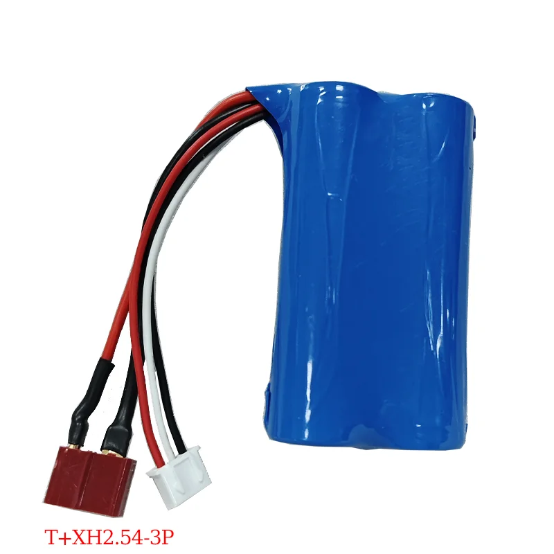 18650 7.4 فولت 3500 مللي أمبير XH2.54-3P T-نوع/XT60/XT30/SM التوصيل الألعاب الكهربائية/سيارة شاحنة اللعب بطارية قابلة للشحن #3