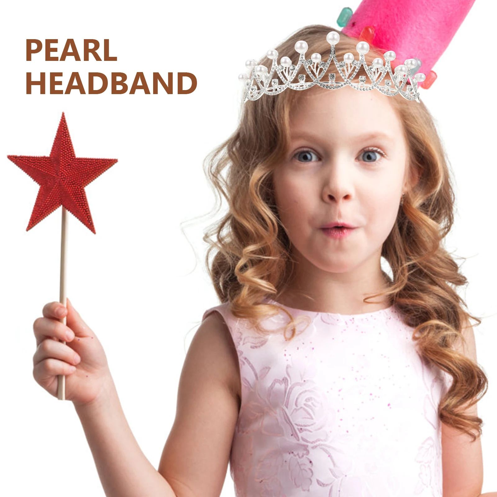 

Pearl Hair Accessories Girls Crowns Headb s Wedding Party Bride Comfortable Sparkling Shiny Crown Hair Hoops Hairstyling Tools