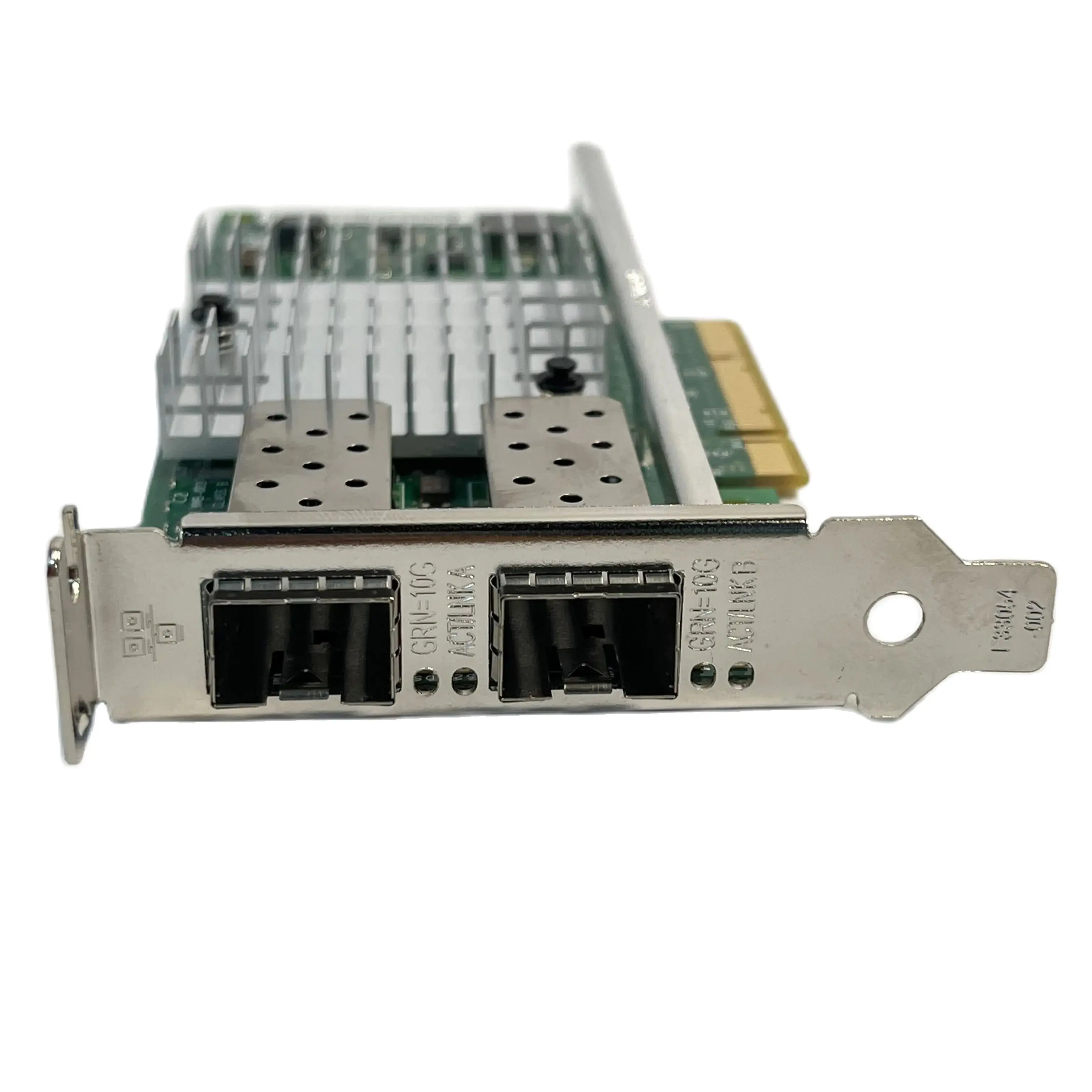 홀로그램 장착 X520-SR2 X520-DA2, 듀얼 포트 이더넷 네트워크 어댑터, 인텔 10GBase PCI Express x8 82599 EN 칩, E10G42BTDA, 신제품