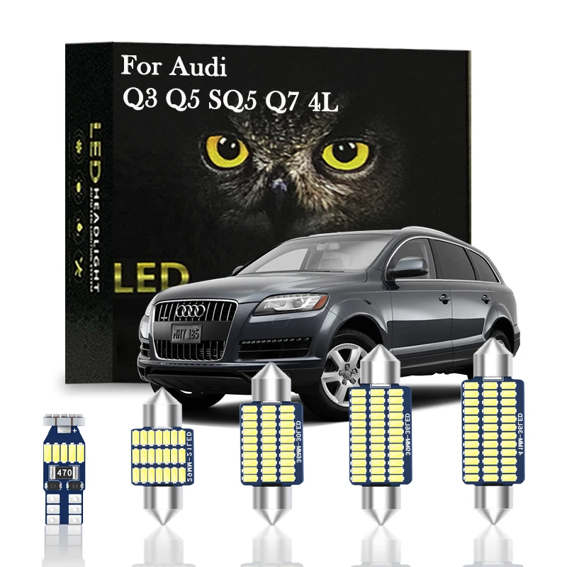 

Canbus For Audi Q3 8U Q5 8R SQ5 Q7 4L 2007 2010 2011 2012 2014 2015 2017 2018 2019 Sportback Accessories Indoor Lamp LED