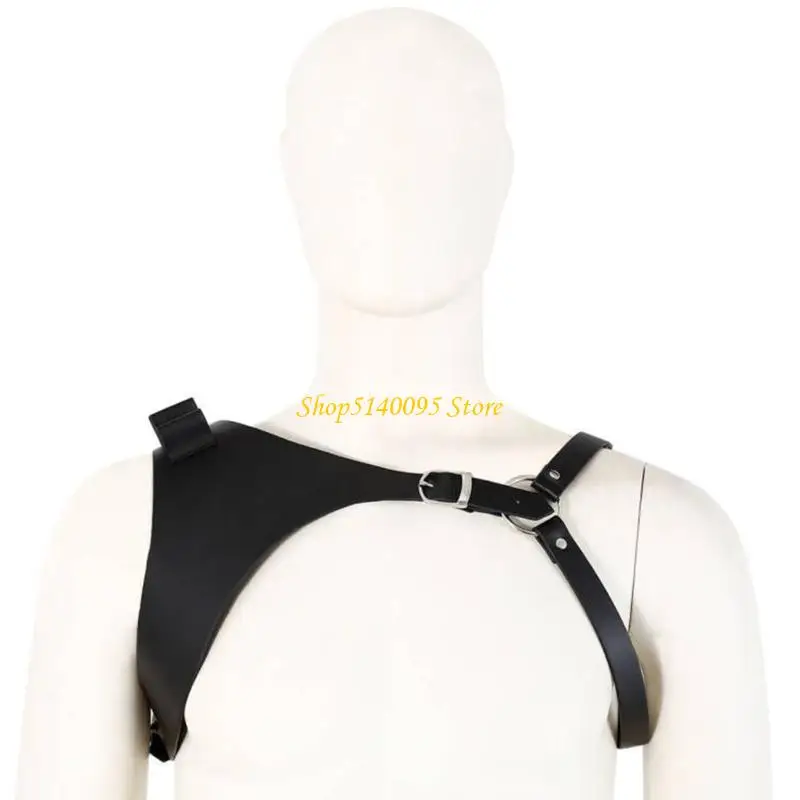 

Регулируемый нагрудный ремень DXAE, клубная одежда в стиле панк-рок, плотно прилегающий аксессуар для мужского костюма